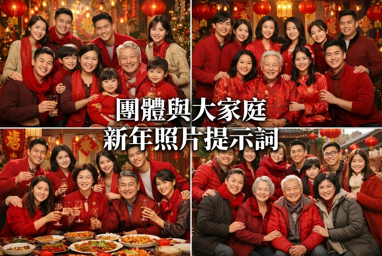 農曆新年照片提示詞