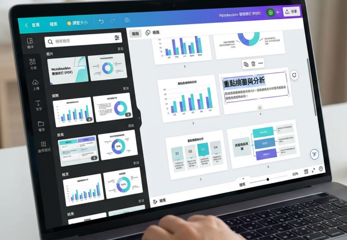 Canva進行Notebooklm 簡報修改