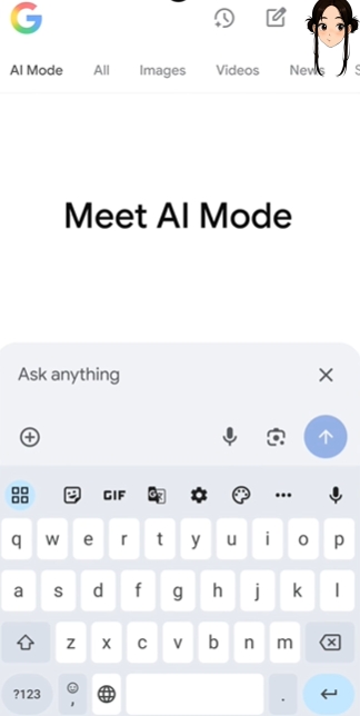 手機Google AI 模式開啟