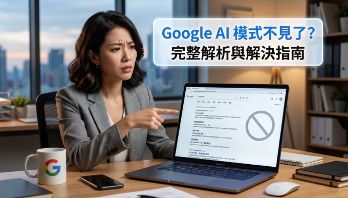 Google AI 模式不見了