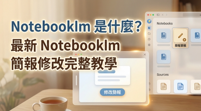Notebooklm 簡報修改
