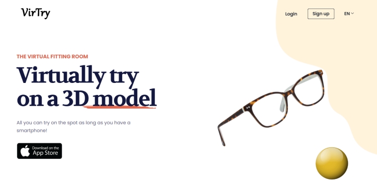 VirTry 眼鏡虛擬試戴工具
