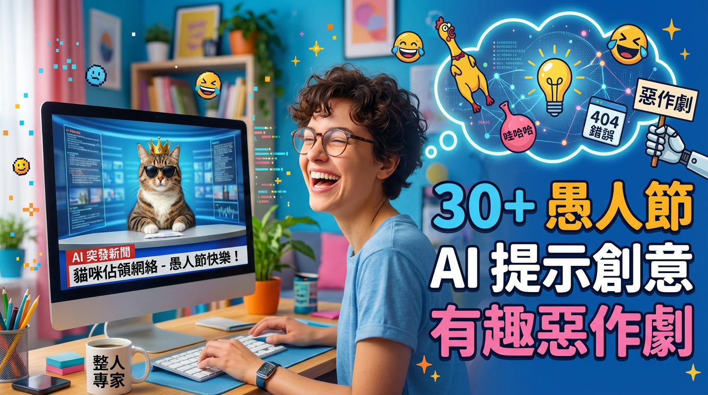 愚人節 AI Prompt 整人創意