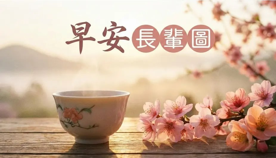 早安長輩圖示例圖