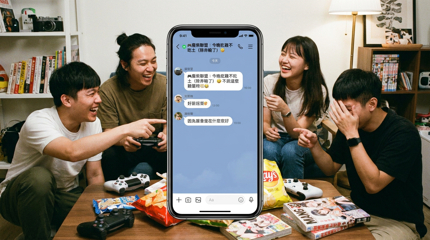 熱門LINE 遊戲團體群組名稱搞笑