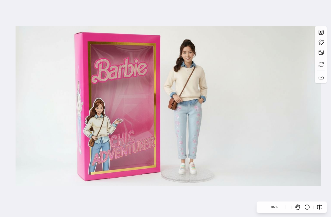 generate and share Pixpretty 3D figure