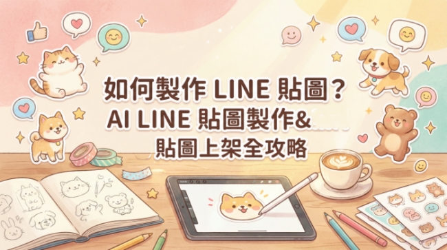 AI LINE 貼圖
