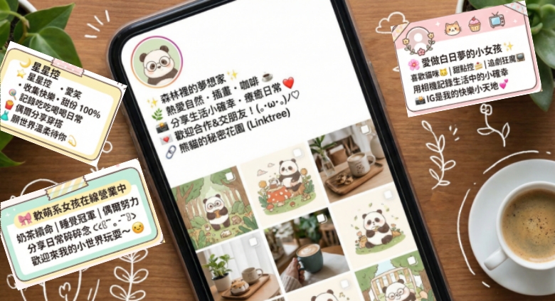 IG 自介可愛範例1