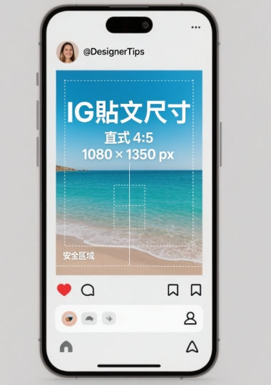 IG 貼文尺寸比例2：直式