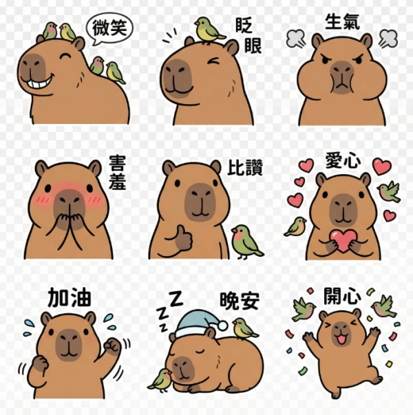 Nano Banana Pro 做 LINE 貼圖